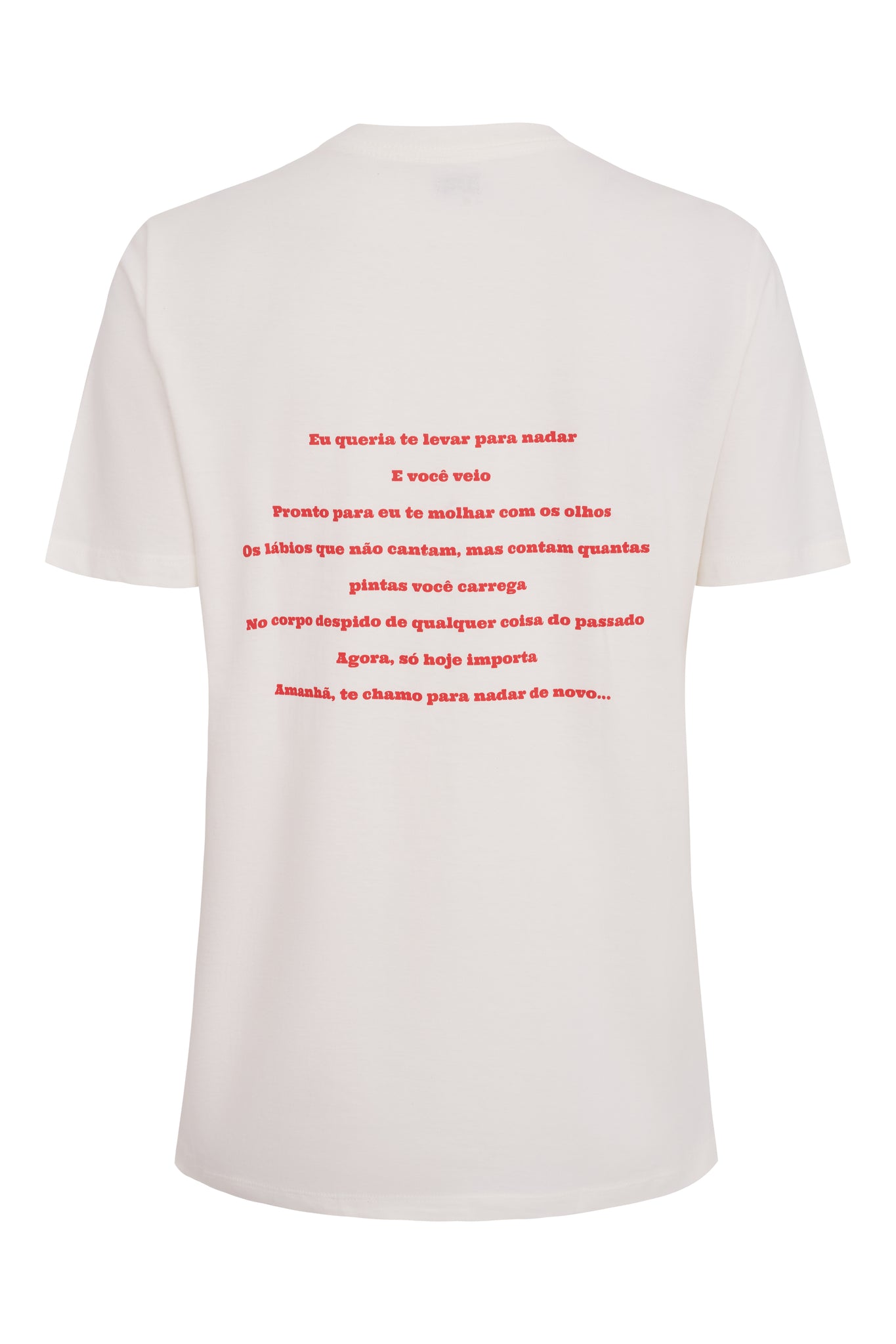 T-Shirt Manifesto . Corpo . cor Crua